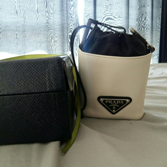 Prada Handbags - Authentic PRADA drawstring mini bucket bag